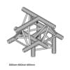 Фермы для сцены DURA TRUSS DT 33 T43-TU T-joint + Up